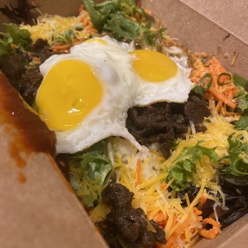 Seoul Taco - Gogi Bowl (added egg) - Korean Near Me - Chicago, Illinois Seoul Taco - Gogi Bowl (added egg) - Korean Near Me - Chicago, Illinois