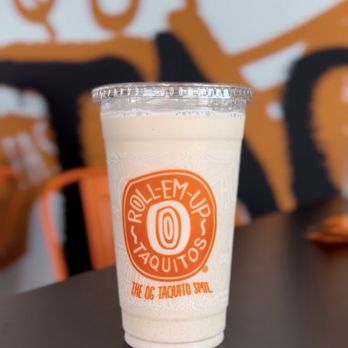 Roll Em Up Taquitos - horchata - Mexican Near Me - Houston, Texas