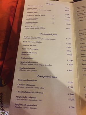 Menu photo 8 L'isoletta Siracusa, SR
