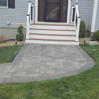 MKJC Carpentry - New paver walkway and stairs. - General Contractors Near Me - Saugus, Massachusetts