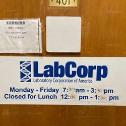 Labcorp - Posted lab hours
