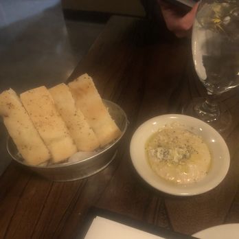 Piacere Mio - Complimentary bread and cheese/oil mix - Wine Bars Near Me - Chicago, Illinois Piacere Mio - Complimentary bread and cheese/oil mix - Wine Bars Near Me - Chicago, Illinois