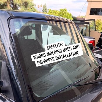 Safelite AutoGlass - Example of their bad workmanship. - Auto Glass Services Near Me - Pasadena, California Safelite AutoGlass - Example of their bad workmanship. - Auto Glass Services Near Me - Pasadena, California