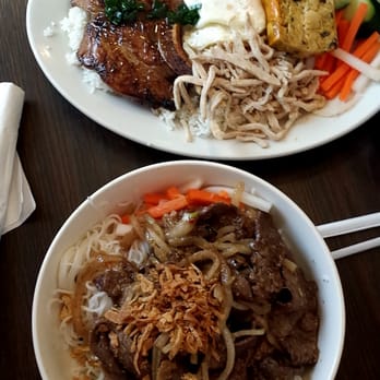 Pho Sydney - Pork dish and lemongrass beef over vermicelli. Super delicious - Vietnamese Near Me - Atlantic City, New Jersey Pho Sydney - Pork dish and lemongrass beef over vermicelli. Super delicious - Vietnamese Near Me - Atlantic City, New Jersey