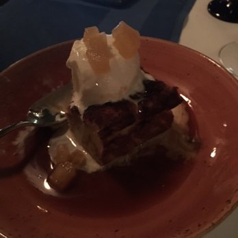 Ostra - Brewed pudding with Haagen-Dazs ice cream!! - New American Near Me - San Antonio, Texas