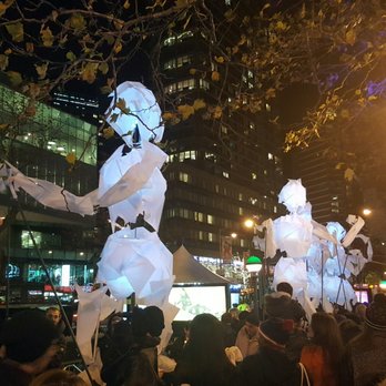 Lincoln Square Winters Eve - This was awesome! They look like nice white walkers ( not the mean ones Game of Thrones) - Festivals Near Me - New York, New York Lincoln Square Winters Eve - This was awesome! They look like nice white walkers ( not the mean ones Game of Thrones) - Festivals Near Me - New York, New York