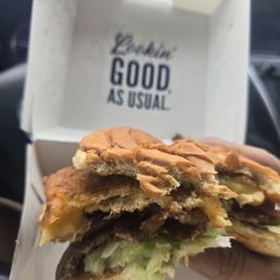 Cheese Curd burger