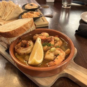Tablas Woodstone Taverna - Spicy Garlic Shrimp - Tapas/Small Plates Near Me - Mill Creek, Washington Tablas Woodstone Taverna - Spicy Garlic Shrimp - Tapas/Small Plates Near Me - Mill Creek, Washington