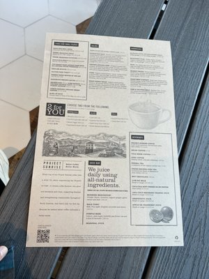 Menu photo 8 First Watch Allen, TX