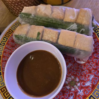 Lucky Lotus - Spring rolls with tofu - Thai Near Me - Des Moines, Iowa Lucky Lotus - Spring rolls with tofu - Thai Near Me - Des Moines, Iowa