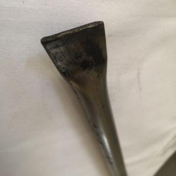 Minute Muffler Service - Close up of metal bar that sheared off from exhaust - Auto Repair Near Me - Dublin, California Minute Muffler Service - Close up of metal bar that sheared off from exhaust - Auto Repair Near Me - Dublin, California