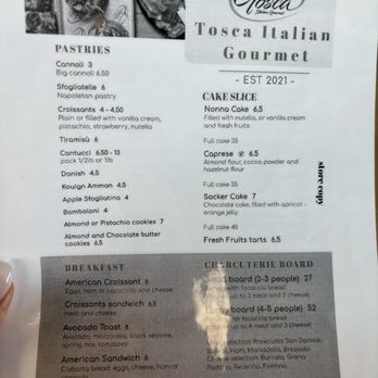 Tosca Italian Gourmet - Menu - Italian Near Me - Cypress, Texas Tosca Italian Gourmet - Menu - Italian Near Me - Cypress, Texas