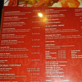 El Michoacano Restaurante - Seafood Near Me - Salinas, California