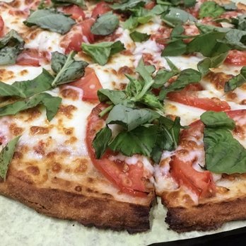 Lenzini's Pizza - 12" Gluten Free Margarita Pizza - Pizza Near Me - North Hollywood, California Lenzini's Pizza - 12" Gluten Free Margarita Pizza - Pizza Near Me - North Hollywood, California