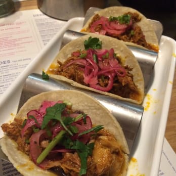 Wahaca - pork tacos (2015) - Mexican Near Me - Manchester, XGM