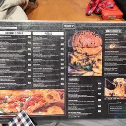 Patroni’s Bar - English menu