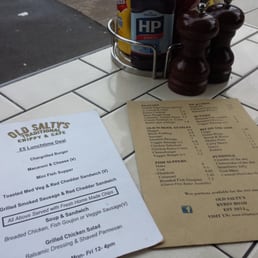 Menu choices.