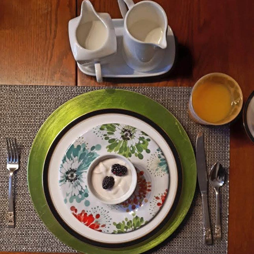 Danby House - Yogurt for breakfast, first course - Bed & Breakfast Near Me - Markdale, Ontario