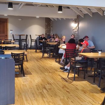 Fox Meadows Creamery - Upstairs seating. - Ice Cream & Frozen Yogurt Near Me - Leola, Pennsylvania