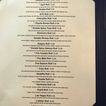 Koshi - Special rolls - Japanese Near Me - Norfolk, Virginia Koshi - Special rolls - Japanese Near Me - Norfolk, Virginia