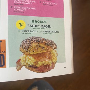 Baltik's Bagel - No 1 for sure! - Bagels Near Me - Richmond, Virginia