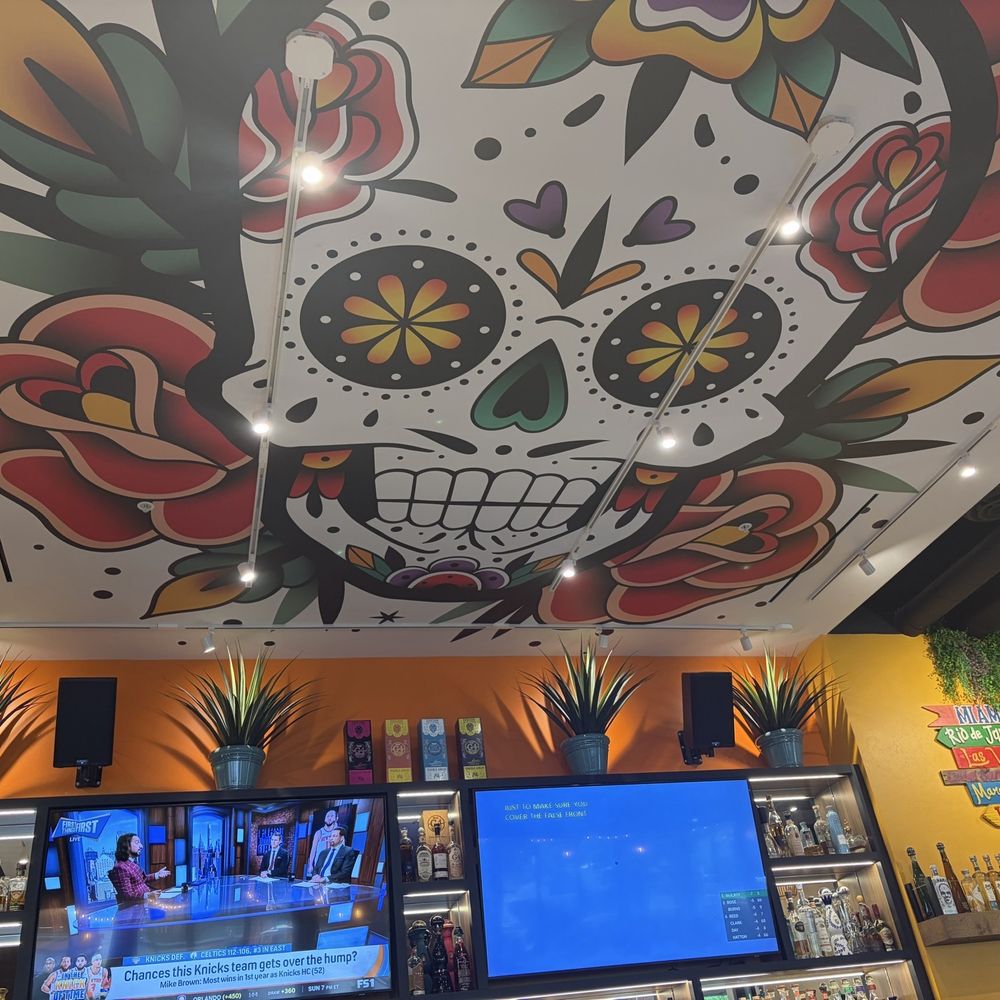 Bar ceiling