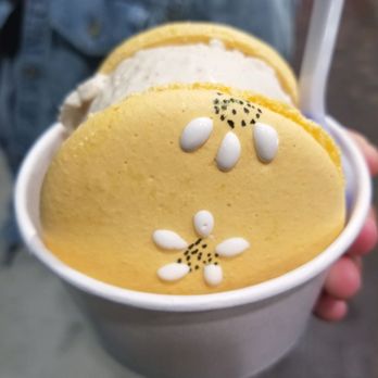 Mini Monster Cafe - Vanilla sunflower with browned butter ice cream - Ice Cream & Frozen Yogurt Near Me - Long Beach, California Mini Monster Cafe - Vanilla sunflower with browned butter ice cream - Ice Cream & Frozen Yogurt Near Me - Long Beach, California