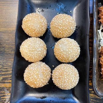 Fun Station - Fired mini sesame balls - Noodles Near Me - Honolulu, Hawaii