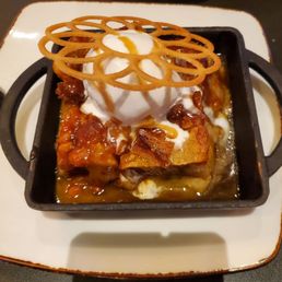 Butterscotch banana bread pudding Butterscotch banana bread pudding