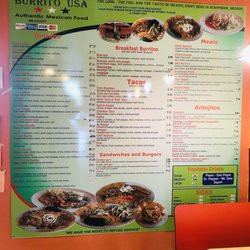 Burrito Express - Menu