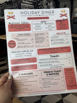 Menu photo 1 Holiday Diner Danbury, CT Menu photo 1 Holiday Diner Danbury, CT