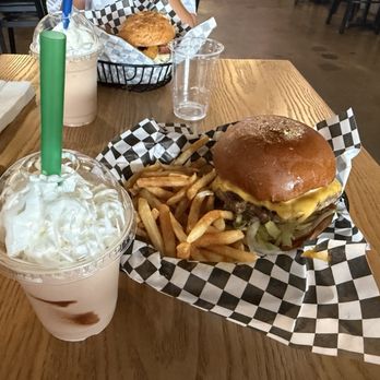 Uptown Burger - Uptown Burger, fries, and chocolate shake, does it get any better? - Burgers Near Me - Fullerton, California Uptown Burger - Uptown Burger, fries, and chocolate shake, does it get any better? - Burgers Near Me - Fullerton, California