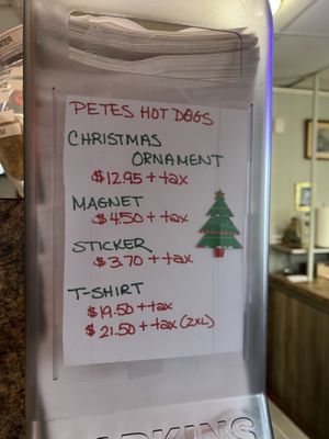 Menu photo 1 Pete's Hot Dog Stand Newburgh, NY Menu photo 1 Pete's Hot Dog Stand Newburgh, NY