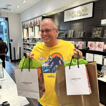 Läderach chocolatier suisse - We tried and couldn't resist getting truffles and chocolate pieces - Chocolatiers & Shops Near Me - Cerritos, California