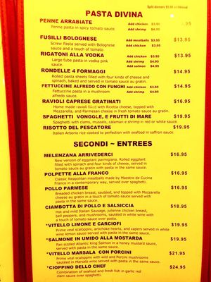 Menu photo 4 Arrivederci Scottsdale, AZ