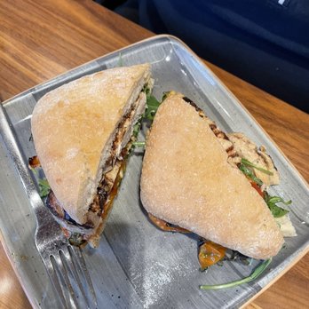 Andare Kitchen & Bar - Chicken sandwich that had more bread than chicken. - Pizza Near Me - Seattle, Washington