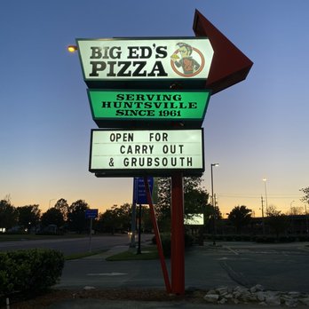 Big Ed's Pizza - Outside - Pizza Near Me - Huntsville, Alabama Big Ed's Pizza - Outside - Pizza Near Me - Huntsville, Alabama