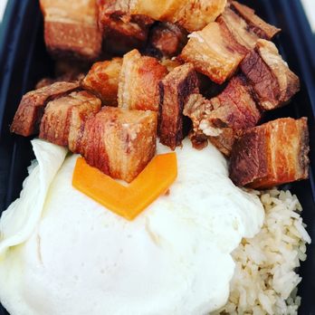 Lumpia Ko - Eats and Boba - Lechon kawali with over easy egg & garlic rice - Filipino Near Me - Antelope, California Lumpia Ko - Eats and Boba - Lechon kawali with over easy egg & garlic rice - Filipino Near Me - Antelope, California