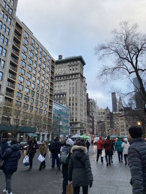 Union Square Holiday Market by Urbanspace by null