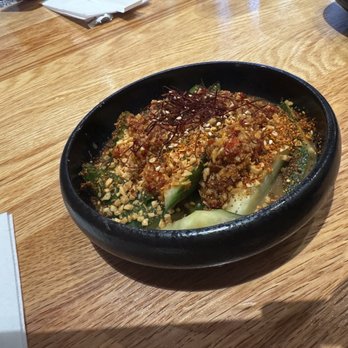 DOMU - Tried the Japanese cucumber app and liked it a lot. Not very spicy. Nice sesame sauce flavor. - Ramen Near Me - Jacksonville, Florida DOMU - Tried the Japanese cucumber app and liked it a lot. Not very spicy. Nice sesame sauce flavor. - Ramen Near Me - Jacksonville, Florida