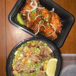 Pho wings and Red Curry Ribeye
