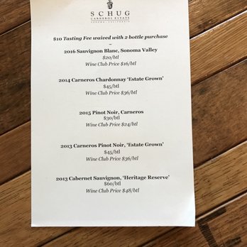 Schug Winery - Wineries Near Me - Sonoma, California