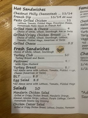 Menu photo 2 Chestnut Cafe Kent, WA