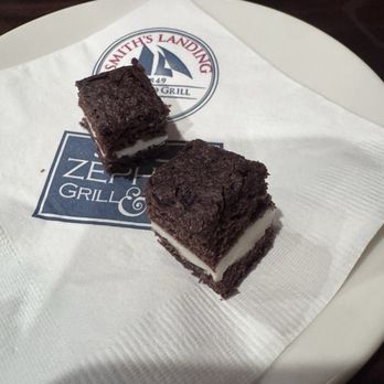 Zephyr Grill & Bar - The little mint brownies! - American Near Me - Brentwood, California Zephyr Grill & Bar - The little mint brownies! - American Near Me - Brentwood, California
