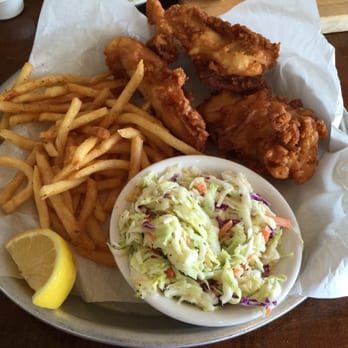 Sam's Chowder House - Fish & Chips, lunch portion | $16.95 - Seafood Near Me - Half Moon Bay, California Sam's Chowder House - Fish & Chips, lunch portion | $16.95 - Seafood Near Me - Half Moon Bay, California