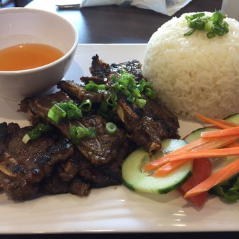 An Café - Rice with Korean Short Ribs. - Vietnamese Near Me - Springfield, Massachusetts