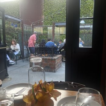 The Lark - Back patio - New American Near Me - Santa Barbara, California The Lark - Back patio - New American Near Me - Santa Barbara, California