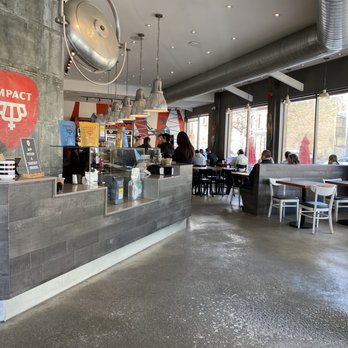 Impact Kitchen - a view of a restaurant counter - Gluten-Free Near Me - Toronto, Ontario Impact Kitchen - a view of a restaurant counter - Gluten-Free Near Me - Toronto, Ontario