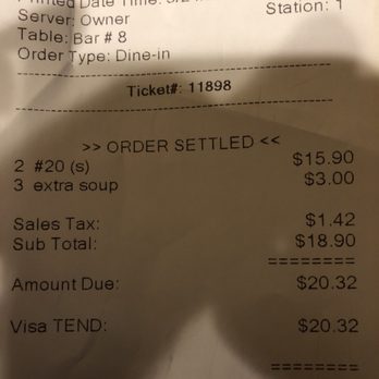 DT Noodle - Extra broth was $3. 2 Small Pho's average about $16-18 in greater Sacramento area. - Vietnamese Near Me - Roseville, California DT Noodle - Extra broth was $3. 2 Small Pho's average about $16-18 in greater Sacramento area. - Vietnamese Near Me - Roseville, California