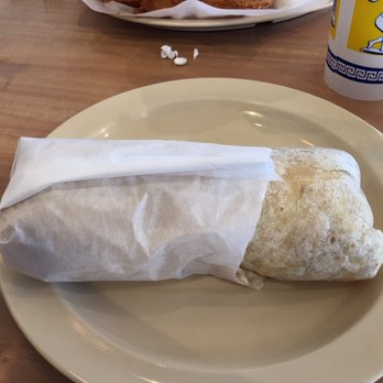 Michael's Super Burgers - Large breakfast burrito. Little suggestion. Do not get extra cheese.  You will never finish it. - Burgers Near Me - Whittier, California